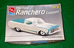 AMT 1961 Ford Ranchero Model Kit unassembled approximately 85% complete