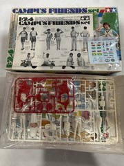 Tamiya 1/24 Campus Friends Set Kit #2434 -FREE SHIPPING