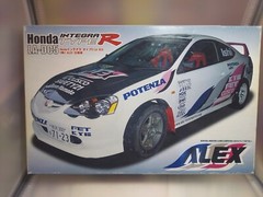 Fujimi 1/24 scale kit Honda Integra Type R (LA-DC5) ALEX specification car