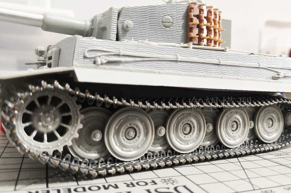 1/35 German Tiger I Early Ver.Tank Metal Track Links w/Metal Pins for Tamiya/RFM