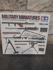 Vintage Tamiya Military Miniatures 1:35 German Infantry Weapons Set #3621 Japan