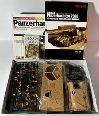 Meng TS-019 1/35 Scale Panzerhaubitze 2000 Self-Propelled Howitzer, Parts Sealed