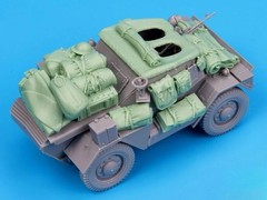 1/35 Scale Die-Cast Resin Model Assembled Kit Mk III Scot Car Accessories Set…