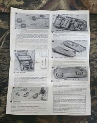 VTG LINDBERG INTERNATIONAL SPORTS RACER DIY MOTORIZED MODEL RACE CAR KIT D4