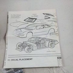 Kodak Chevrolet Model Kit 1:25 scale #6727 AMT Ernie Irvan NASCAR 1990
