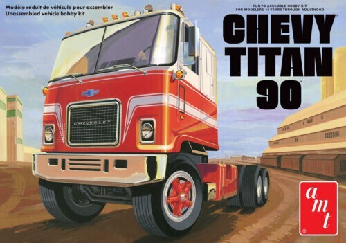 AMT 1/25 Scale Chevy Titan 90 Plastic Model Kit #1417~NEW in BOX