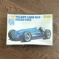 Heller Talbot-Lago 4L5 Grand Prix 1:24 Unassembled Model Kit Blue MPN 721