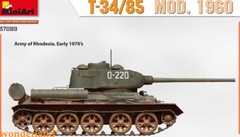 MINIART 37089 1/35 Scale T-34/85 MOD. 1960 Model Kit