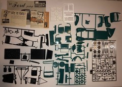 Vintage Monogram 1940 Ford Pick- Up 4 Way Customizing Kit 1/24 Unbuilt Nice!