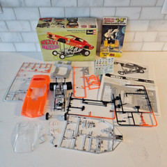 VTG 1:25 SCALE CAMARO HEAVY HUGGER FUNNY CAR 1996 REVELL KIT Partial Build 1342