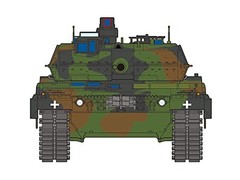 TAMIYA 1/35 Scale Limited Edition Ukrainian Army Leopard 2A6 From Japan