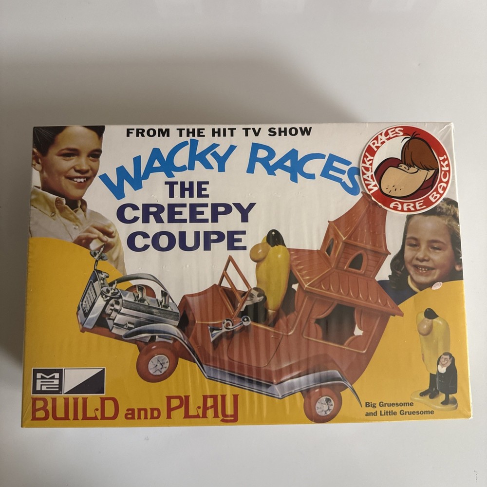 Wacky Racers Creepy Coupe 1:25 Scale Model Kit Snap Type