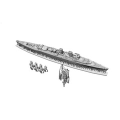 SSMODEL 561 1/1200 Military Model Royal Navy HMS Hawkins Cruiser GAMES