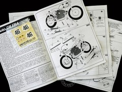 Protar 1/9 Gilera 500cc 4 Cilindri Mod. 11341 Motorcycle Limited Re-Issue 2001