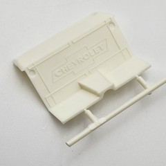AMT 1/25 67 Chevelle Pro Street AMT876/12 Parts Kit Bash Rear Interior Cover