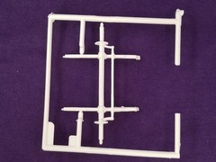 1979 GMC Captain Hook Wrecker FRONT AXLE / SPRINGS for Revell 1:25 Model Kit 79