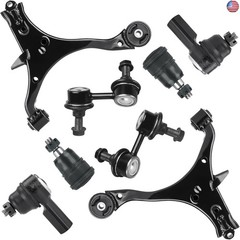 8 Pcs Front Lower Right & Left Control Arms with Ball Joints Suspension Kit