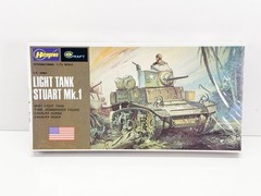 SEALED NOS Hasegawa Light Tank Stuart MK 1 M3A1 1/72 Scale WWII Vintage Model