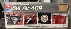 AMT ERTL ‘62 CHEVY BEL AIR 409 1/25 MODEL KIT. Parts Sealed FAST SHIPPING 🤩