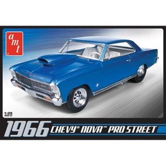 AMT 1966 Chevy Nova Pro Street 2T 1/25 Scale Model Kit, AMT636