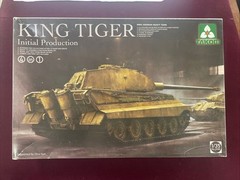 King Tiger Initial Production – 1/35 Scale Takom – No Interior AFV kit#2096