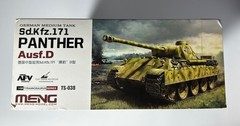 Meng TS-038 1/35 Scale German Sd.Kfz. 171 Panther Ausf. D w/PE & Metal Barrel