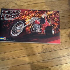 EVIL IRON CUSTOM CHOPPER TRIKE MODEL KIT REVELL MODELS 1/8 SCALE NEW LOOK COOL!!
