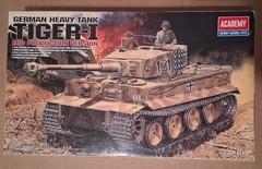 Academy 1387 1/35 Tiger I Mid Production Interior Model Kit + Aber PE Grilles
