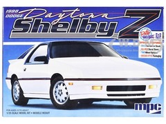 SKILL 2 MODEL KIT 1988 DODGE SHELBY DAYTONA Z 2-IN-1 1/25 SCALE BY MPC MPC1009