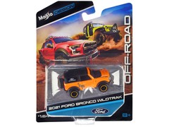 Maisto 15494-22D 2021 Ford Bronco Wildtrak “Off-Road” 1/64 Diecast Model Car