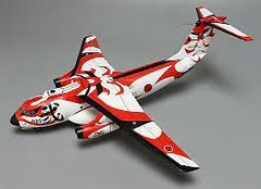 Hasegawa 1/200 kit Japan Air Self-Defense Force Kawasaki C-1 60th SP Paint 8919