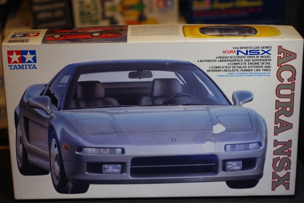 Tamiya Acura NSX 1/24 Scale – New And Unstarted Factory Sealed Bags Kit #24101