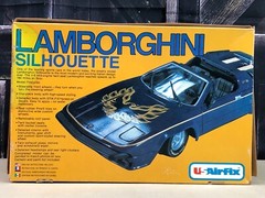 USAIRFIX 1:24 Scale Plastic Model Kit LAMBORGHINI SILHOUETTE #8144 ~ BUILT