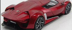 Citroen Rare Le Mans Concept Car12DS21Pallas24Custom Built Metal Body1:18Model
