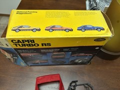 Testors RARE 1980 Mercury Capri Turbo RS Fox Body Model Kit NEW BUT INCOMPLETE