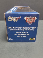 Revell 1:25 86th Indy 500 Pace Car 2002 Chevrolet Corvette PROMO 2003 Corvette