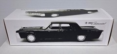 New Black 1965 Lincoln Continental Custom Dealer Promo Model BOX ONLY NO CAR