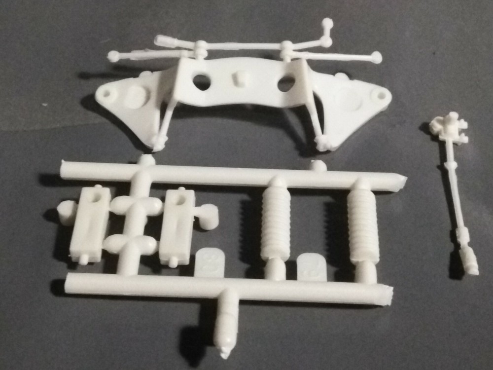 🌟Front End & Suspension 1962 Bel Air 1:25 Scale 1000s Model Car Parts 4 Sale