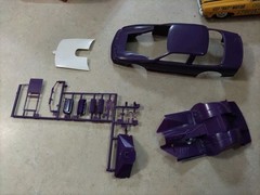 Revell Super Clean Olds Pro Stock 1/25 Incomplete Model Kit