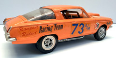 AMT 1:25 Scale 1965 Plymouth Barracuda “Rampant Rodent” Original Built Model Kit