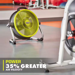 ONE+ 18V Cordless Hybrid WHISPER SERIES 14 In. Air Cannon Fan (Tool Only)