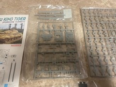 1/72 Dragon King Tiger Porsche Turret, item # 7231, bagged kit!!!
