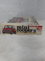 LS 1/16 C1201 Austin Mini Cooper S MK II Motorized Model Kit NOS New