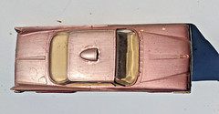 EARLY JO-HAN 1960 DESOTO ADVENTURER 2 DOOR HARDTOP 1/25 BUILT VINTAGE MODEL CAR
