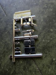 AMT 51 Chevy Hardtop 1:25 Model Parts Grill & Other Chrome parts STK W65C
