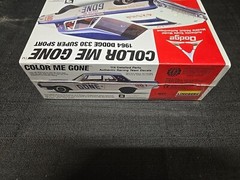 Lindberg 1964 Dodge 330 Super Stock 1/25 Model Kit Old Stock Factory Sealed 1996