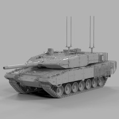 1/72/87/144 Canada Leopard 2A4M Main Battle Tank 3d Printed Model Unpainted