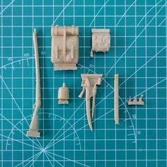 120mm Scale Die-Cast Resin Model Assembled Kit Grenadier Guard Equipment Scen…