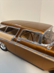 1956 Chevy Nomad Station Wagon Built Model Car 1/25 ￼
