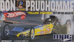 Don Prudhomme “Yellow Feather” Dragster MPC 1:25 NEW FACTORY SEALED *US Seller*